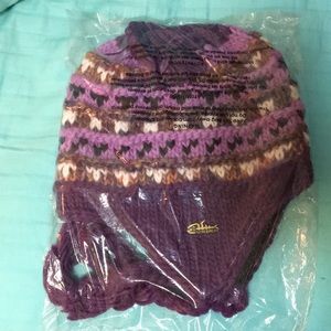 Fleece lined winter hat